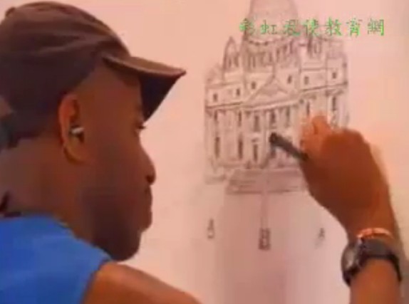 英國自閉症畫家史蒂芬威謝爾